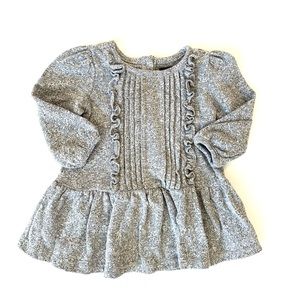GAP Baby Girl Ruffle Sweater Dress